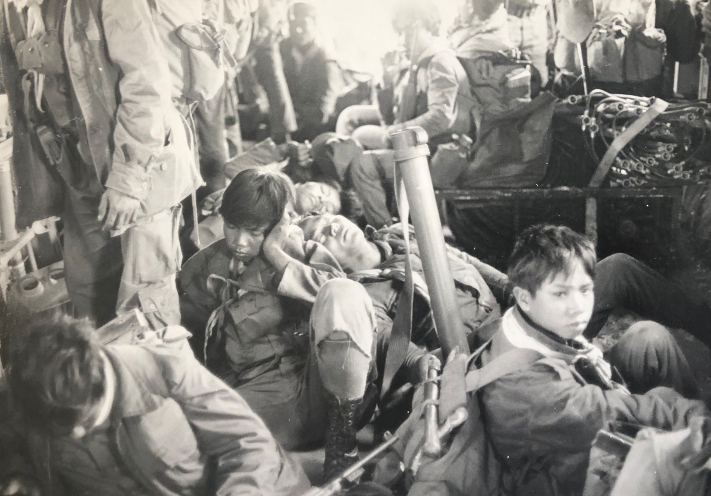 Roger Korenberg cockpit photo, Vietnam era